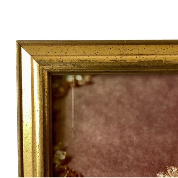 Antique Gold Framed Jewelry Art Print - Picture 2 of 4